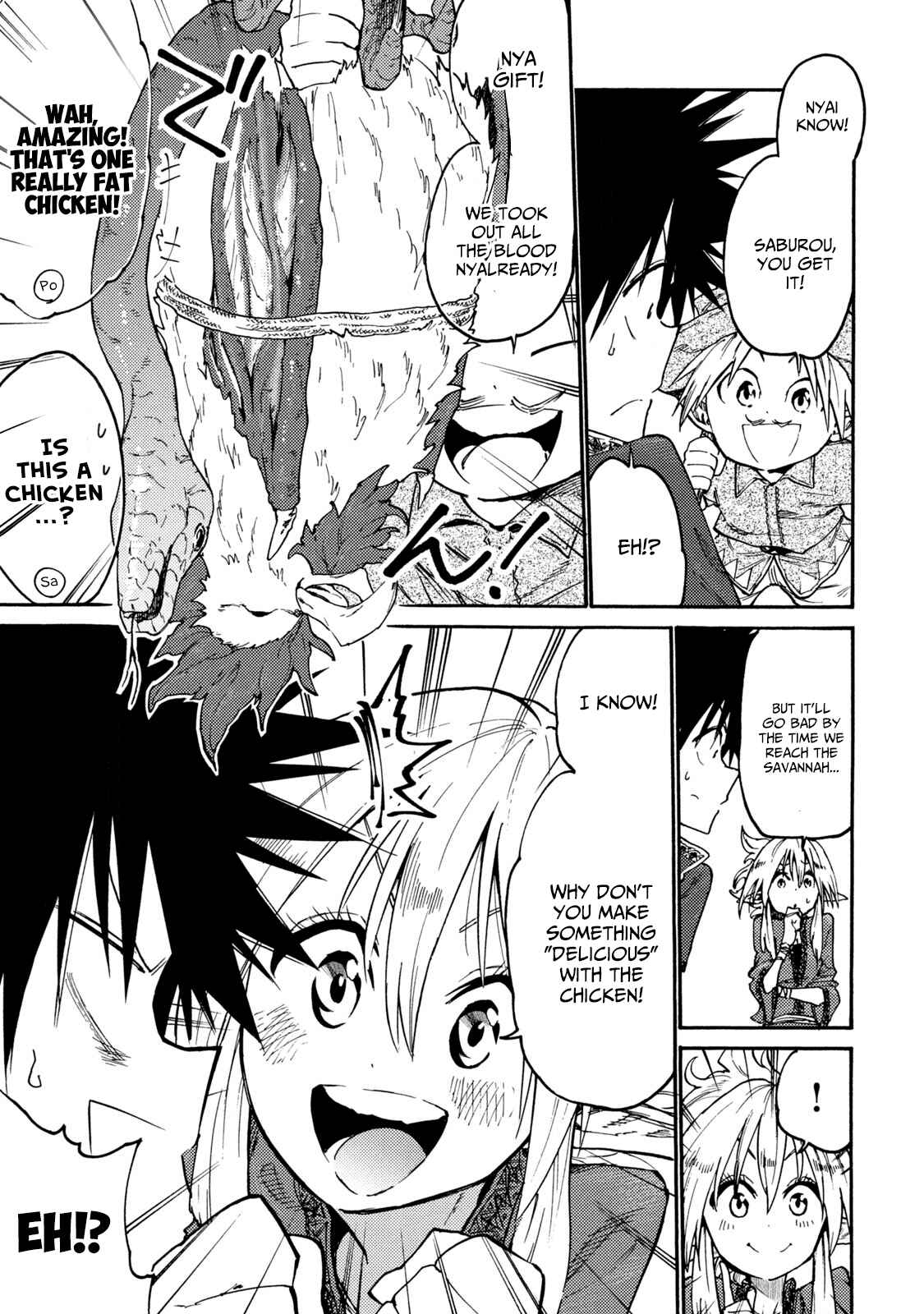 Page 9 Chapter 38 Mazumeshi Elf to Yuuboku gurashi
