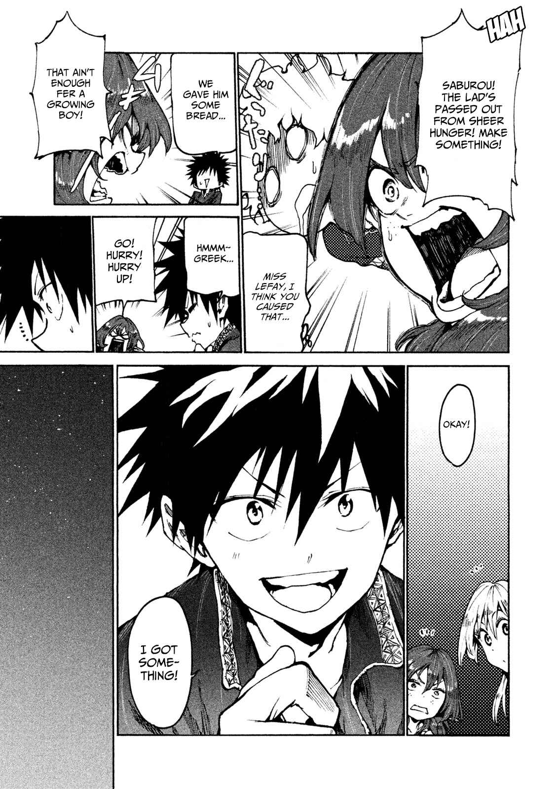 Page 13 Chapter 19 Mazumeshi Elf to Yuuboku gurashi