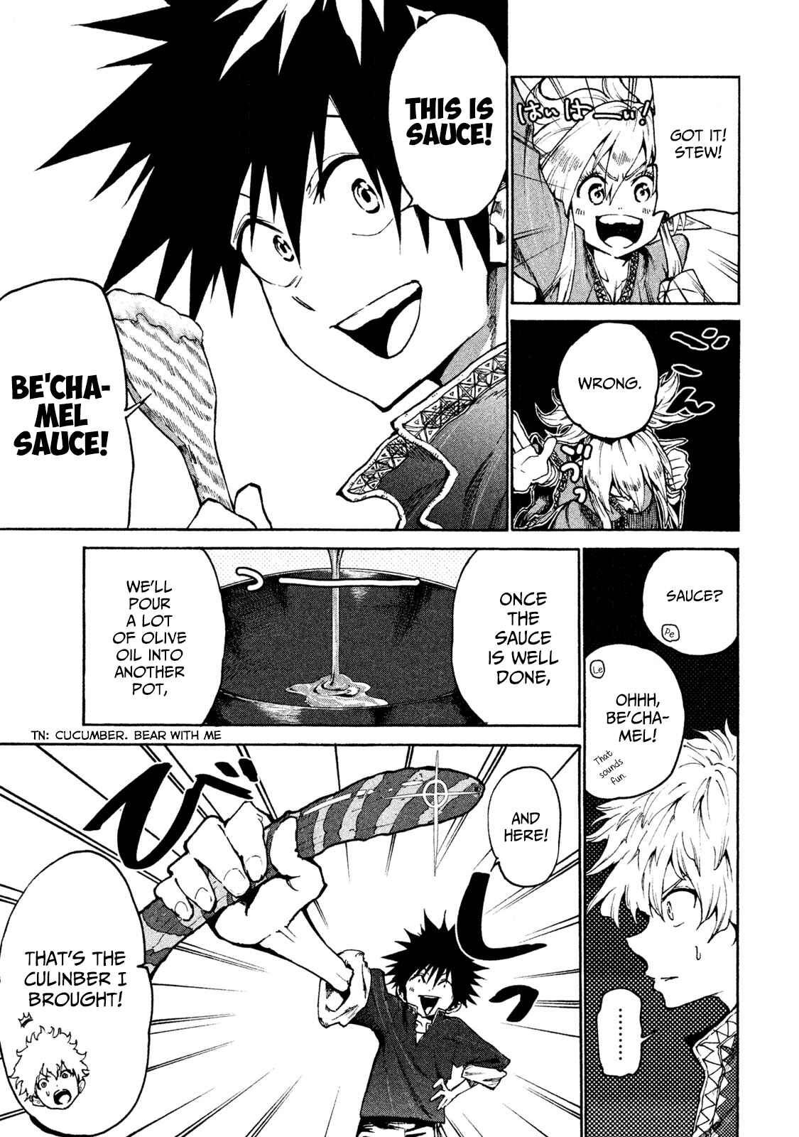 Page 15 Chapter 19 Mazumeshi Elf to Yuuboku gurashi