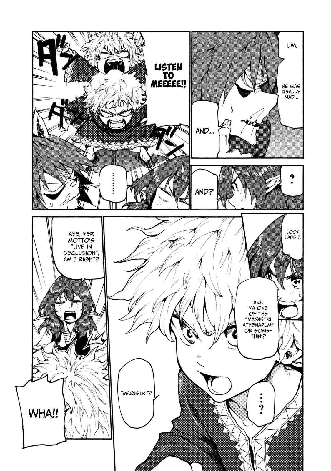 Page 3 Chapter 19 Mazumeshi Elf to Yuuboku gurashi