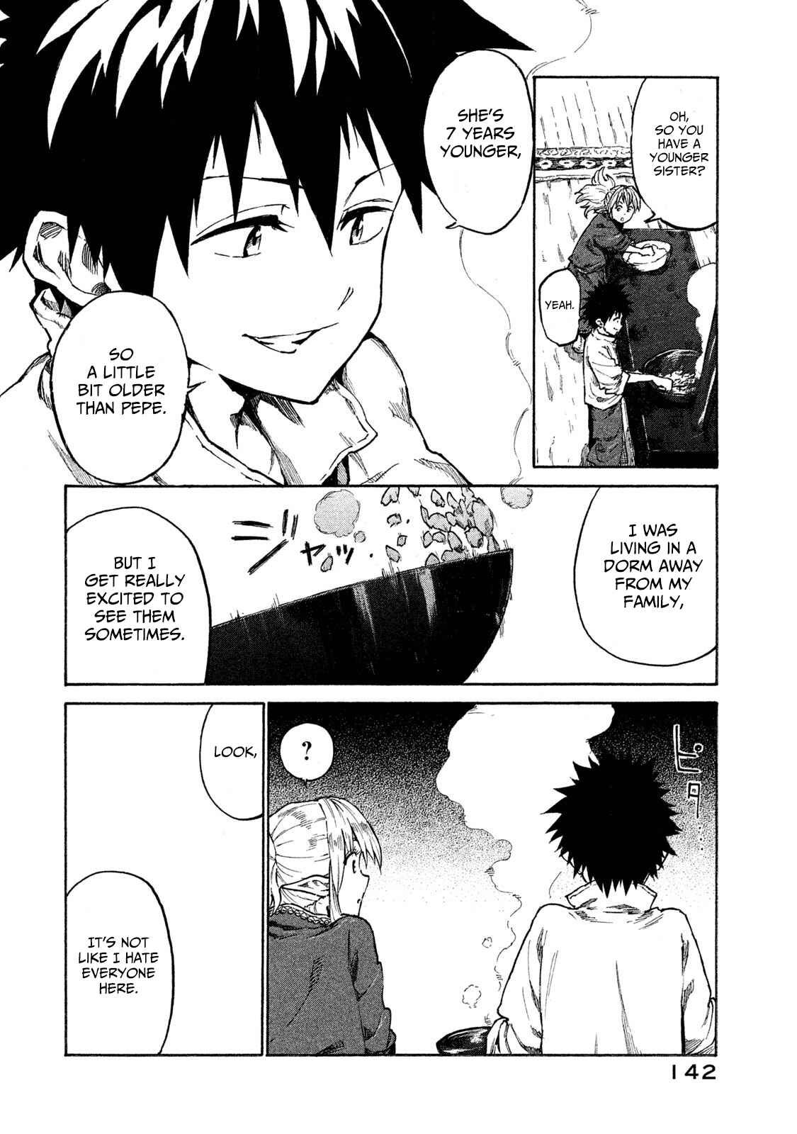 Page 16 Chapter 10 Mazumeshi Elf to Yuuboku gurashi