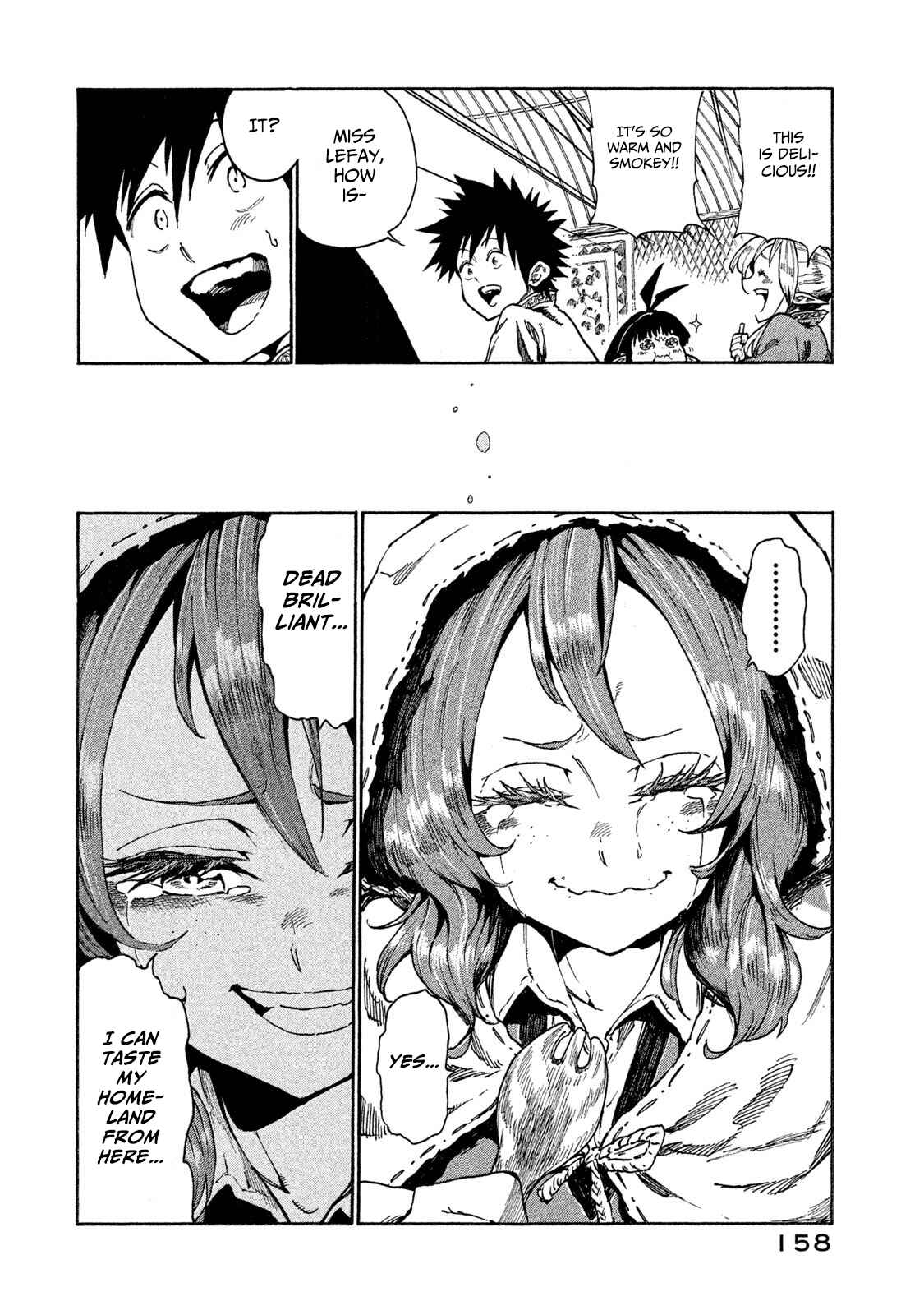 Page 32 Chapter 10 Mazumeshi Elf to Yuuboku gurashi