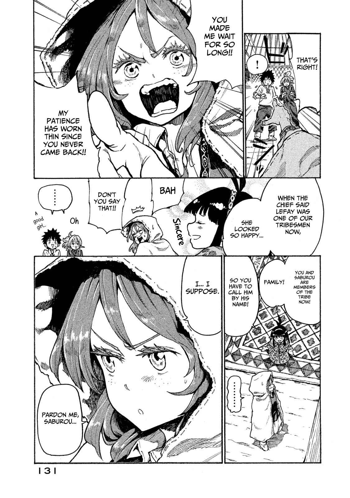 Page 5 Chapter 10 Mazumeshi Elf to Yuuboku gurashi