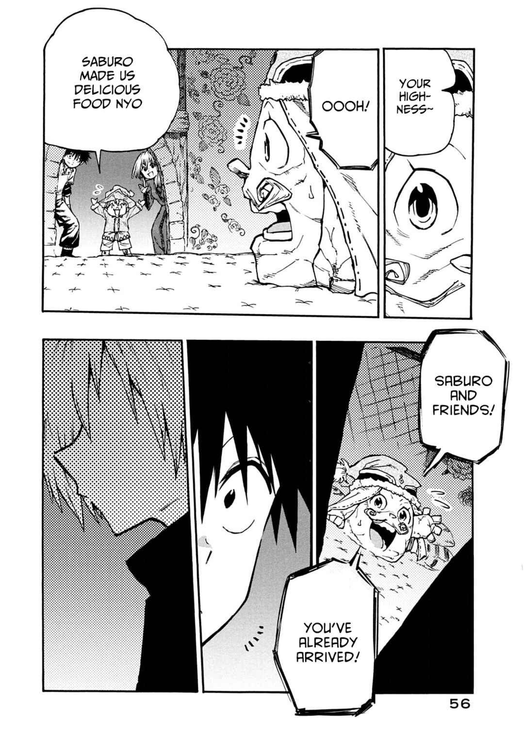 Page 14 Chapter 62 Mazumeshi Elf to Yuuboku gurashi
