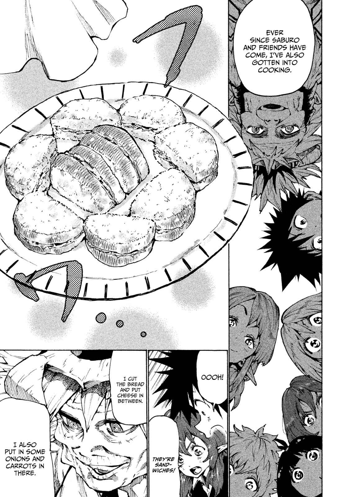 Page 13 Chapter 24 Mazumeshi Elf to Yuuboku gurashi
