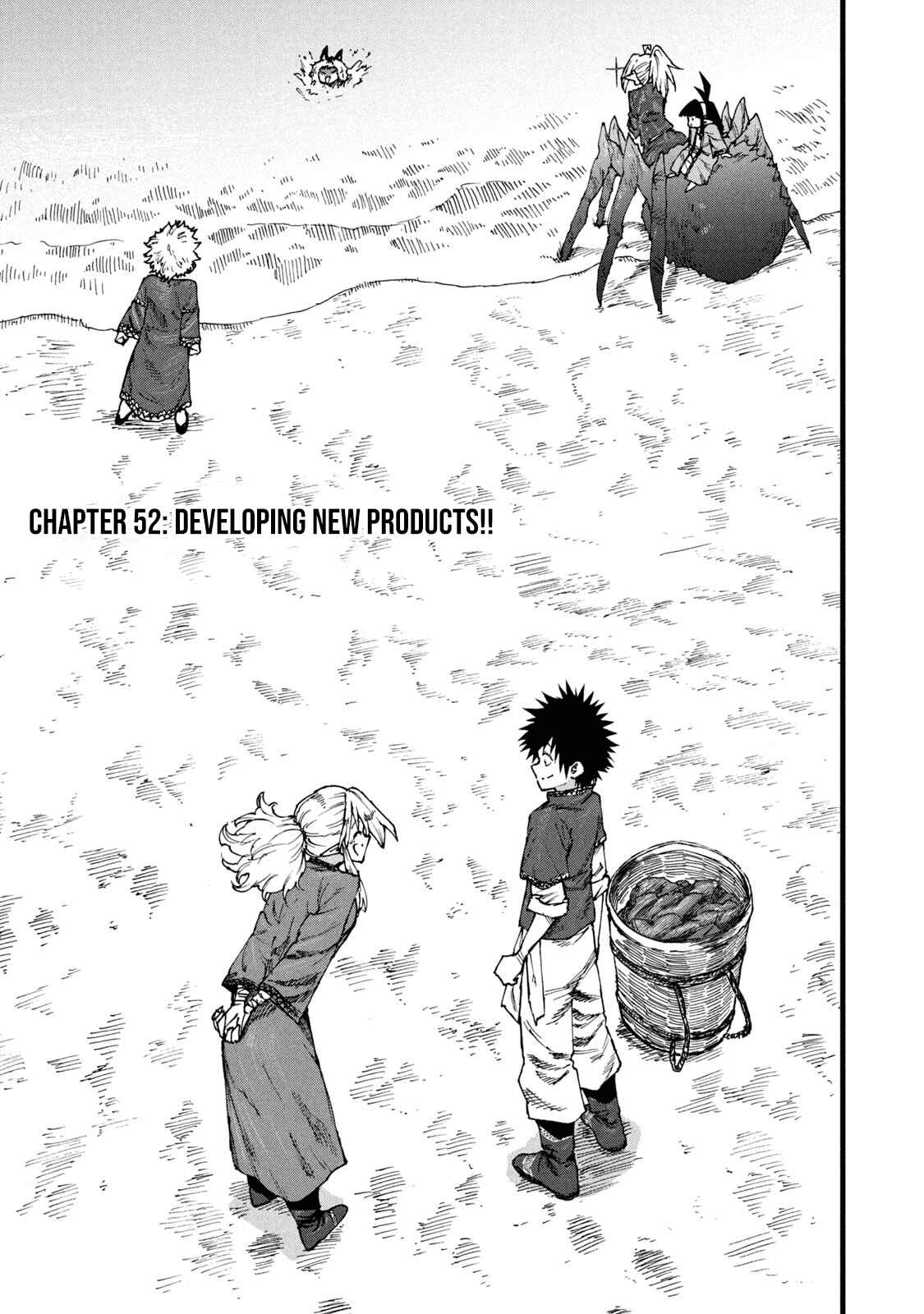 Page 1 Chapter 52 Mazumeshi Elf to Yuuboku gurashi