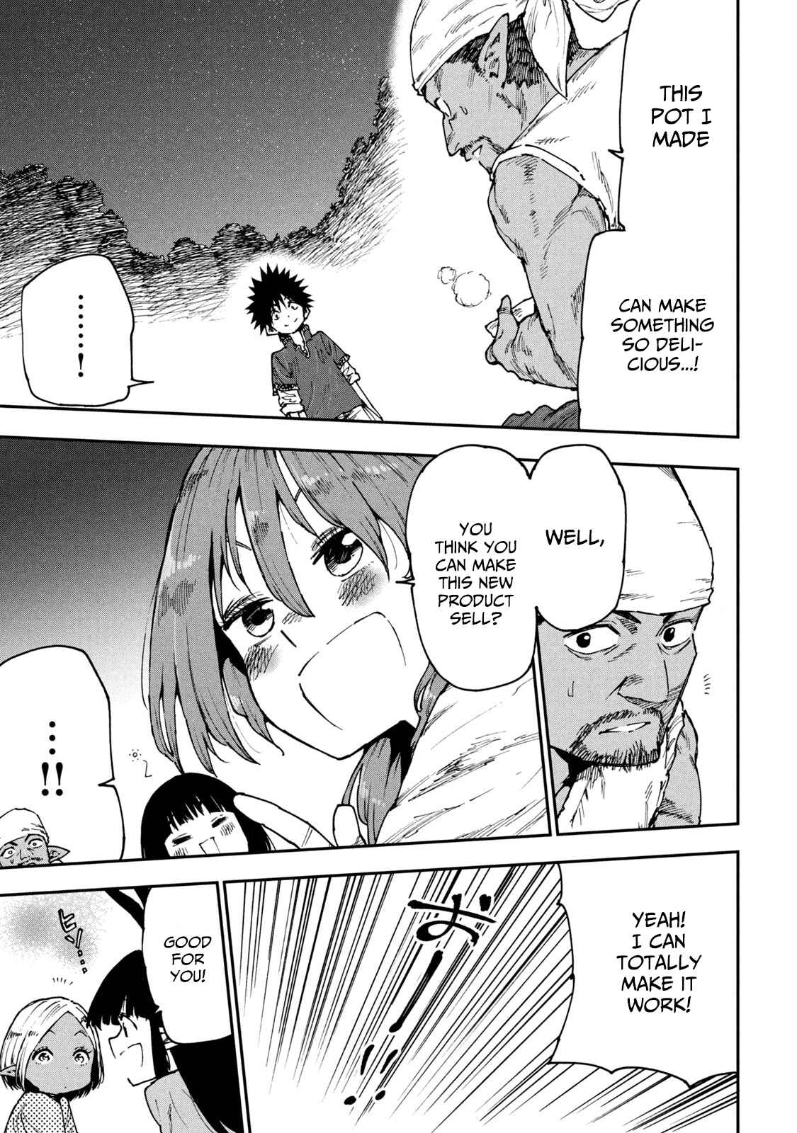 Page 19 Chapter 52 Mazumeshi Elf to Yuuboku gurashi