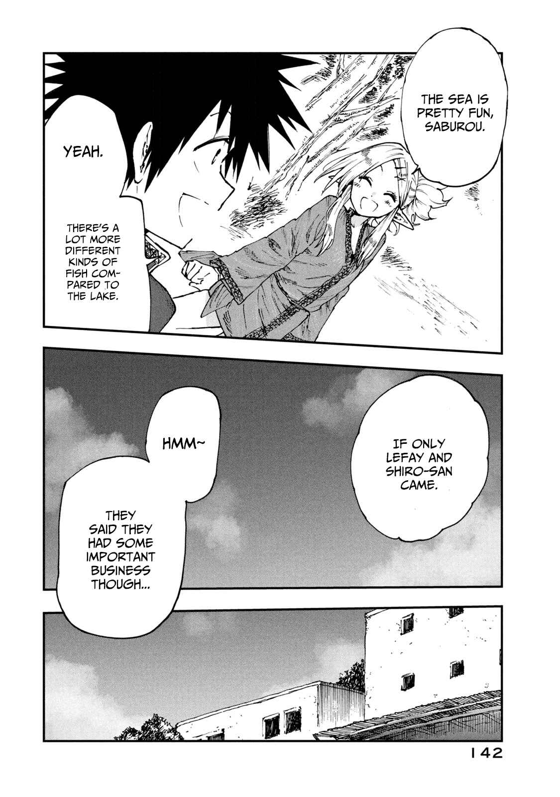 Page 4 Chapter 52 Mazumeshi Elf to Yuuboku gurashi
