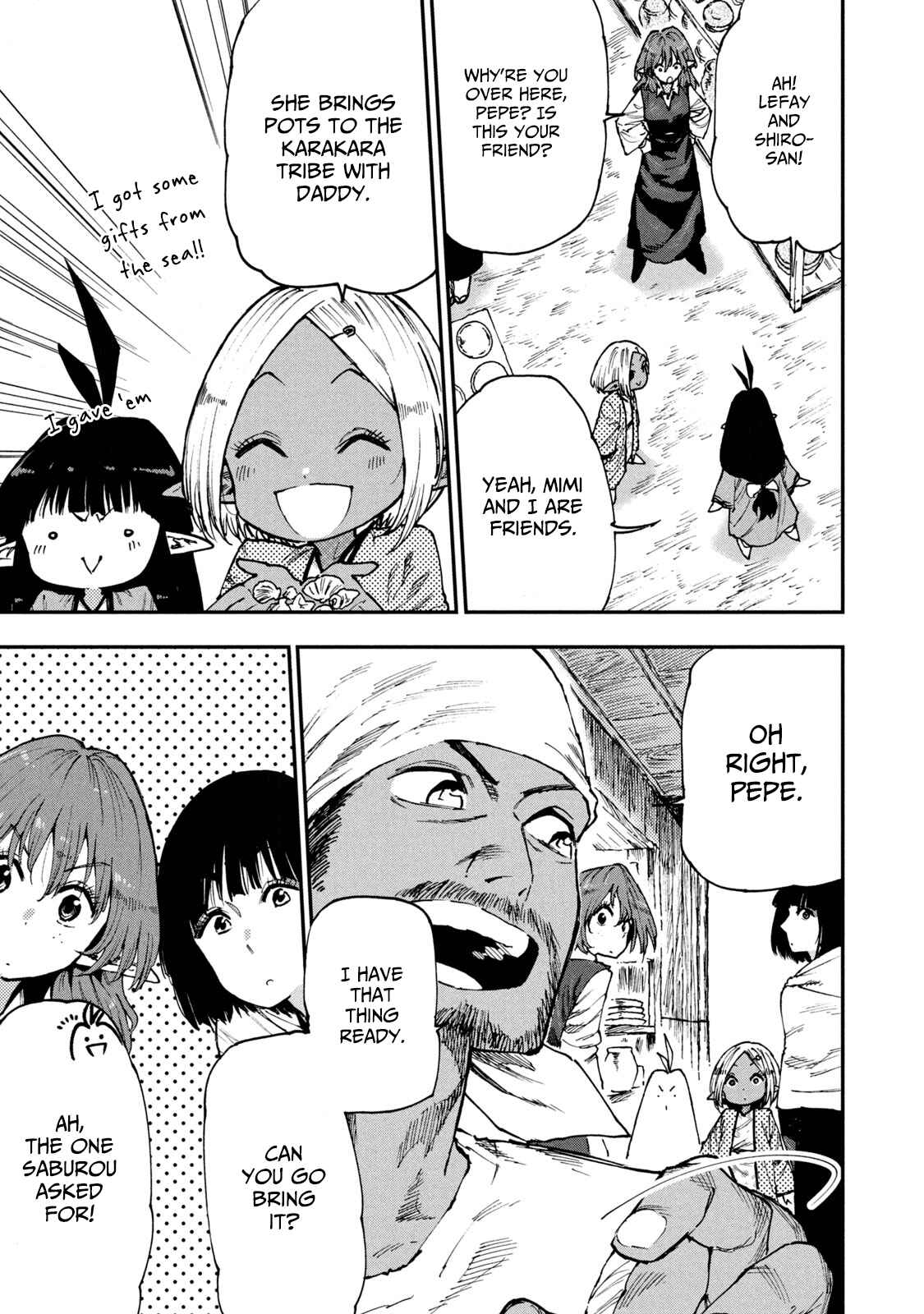 Page 9 Chapter 52 Mazumeshi Elf to Yuuboku gurashi