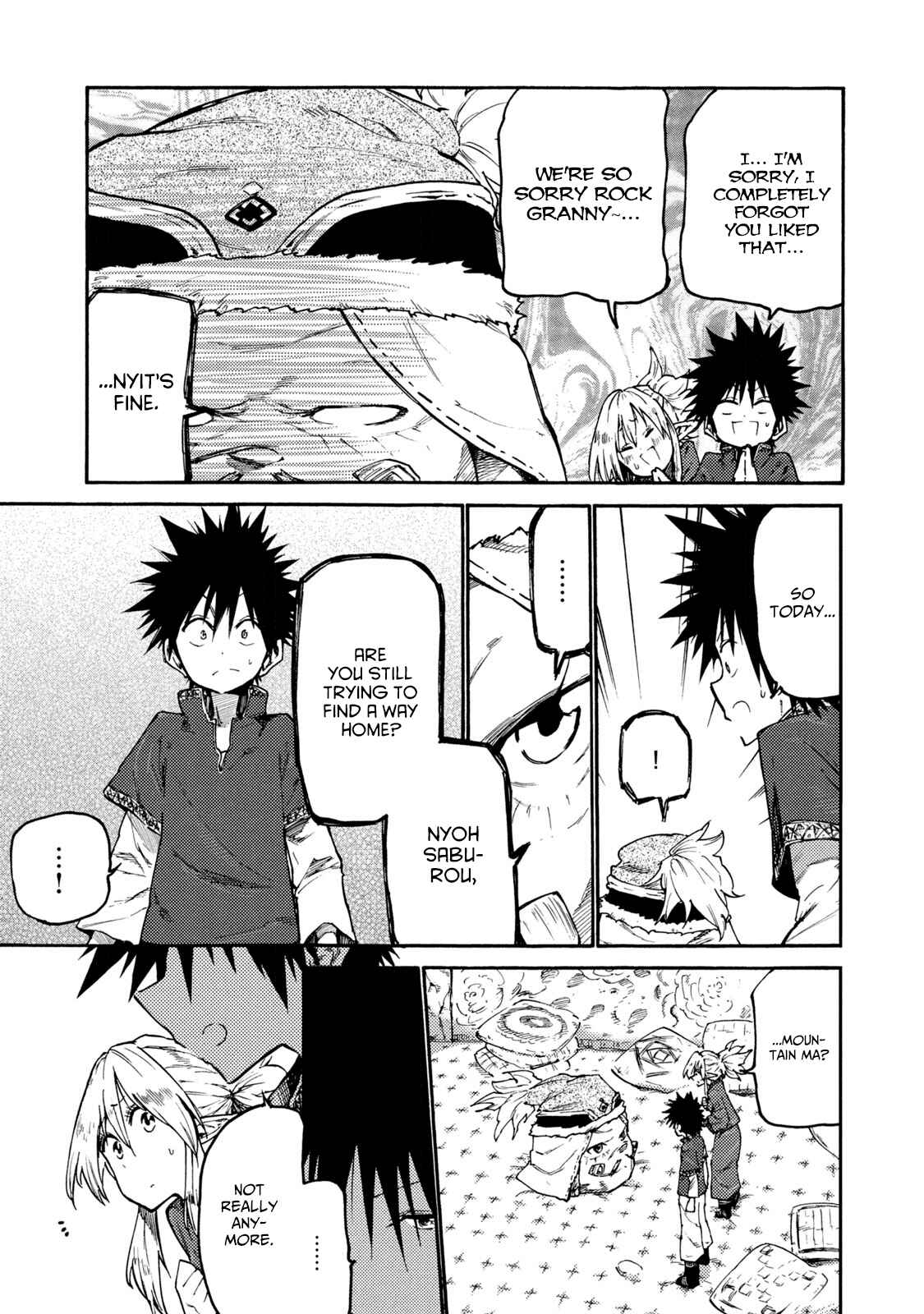 Page 13 Chapter 37 Mazumeshi Elf to Yuuboku gurashi