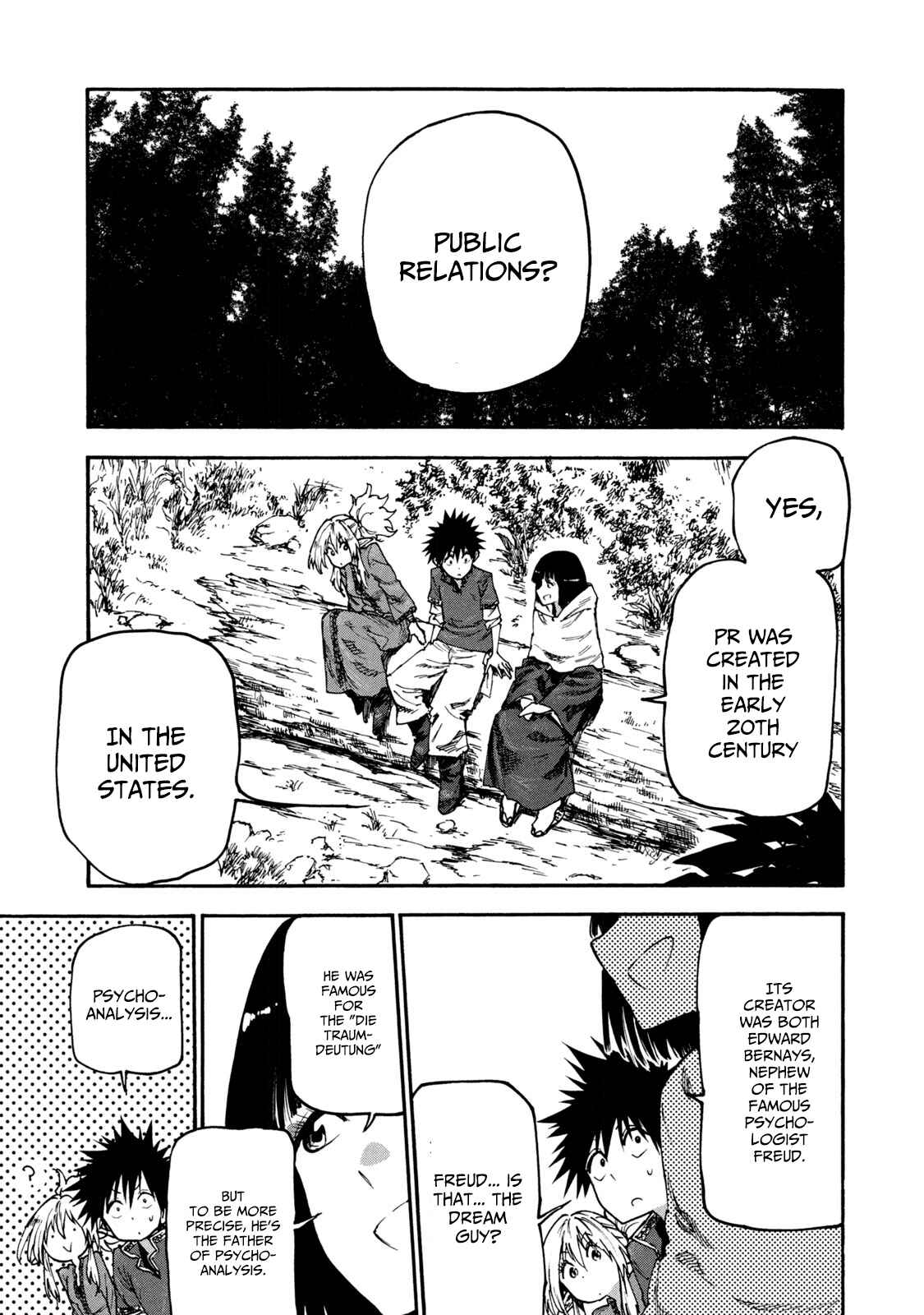 Page 9 Chapter 50 Mazumeshi Elf to Yuuboku gurashi