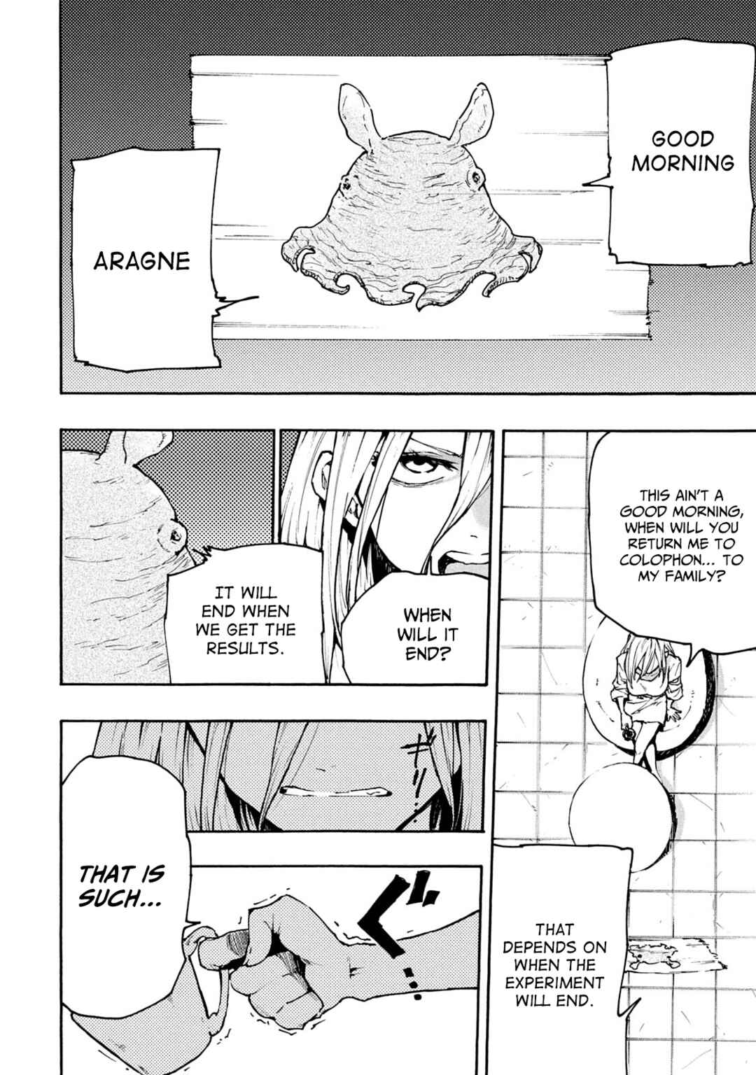 Page 4 Chapter 63 Mazumeshi Elf to Yuuboku gurashi