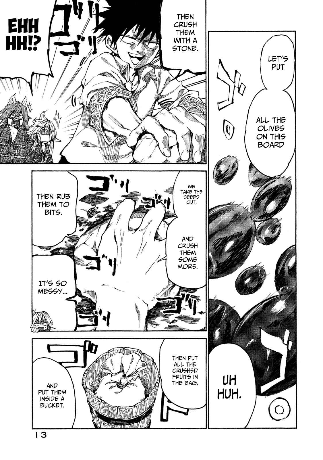 Page 15 Chapter 17 Mazumeshi Elf to Yuuboku gurashi