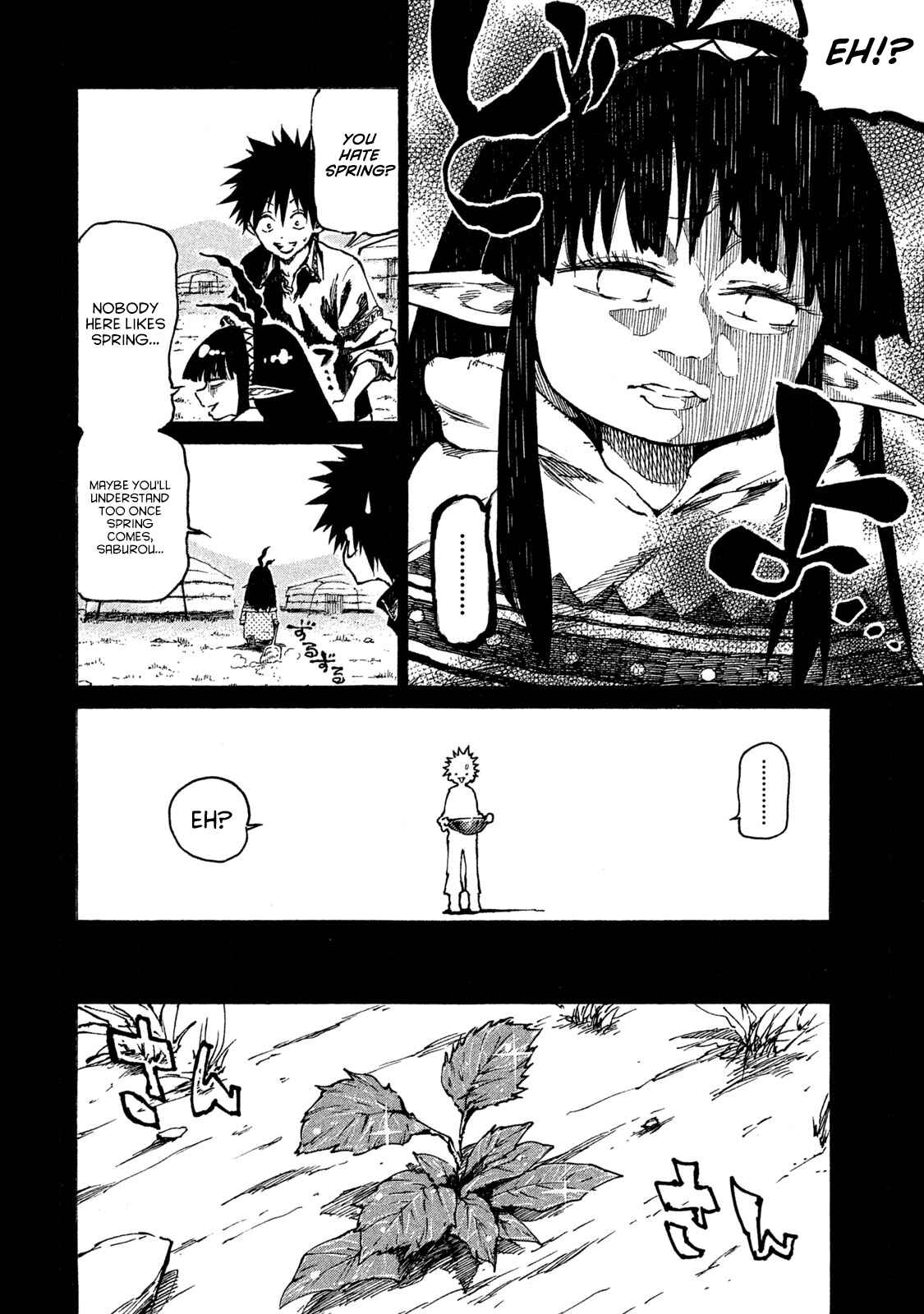 Page 8 Chapter 17 Mazumeshi Elf to Yuuboku gurashi