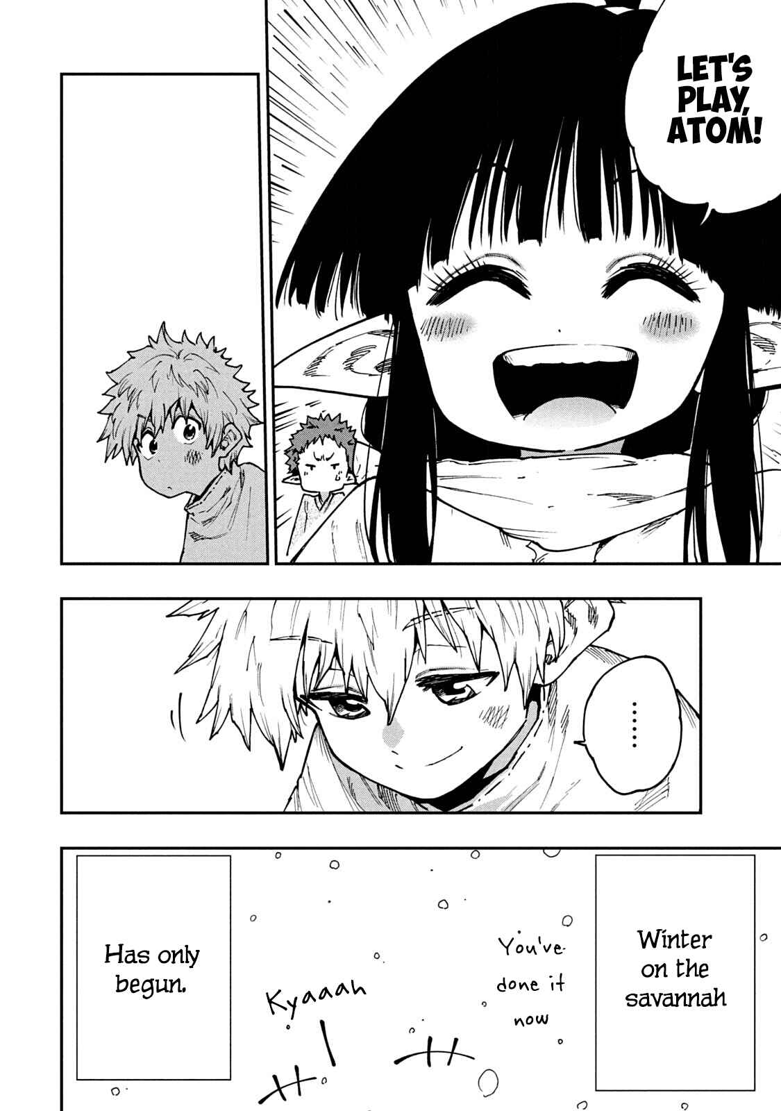 Page 18 Chapter 57 Mazumeshi Elf to Yuuboku gurashi