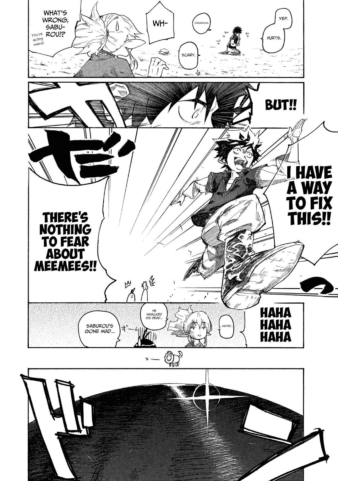 Page 13 Chapter 2 Mazumeshi Elf to Yuuboku gurashi