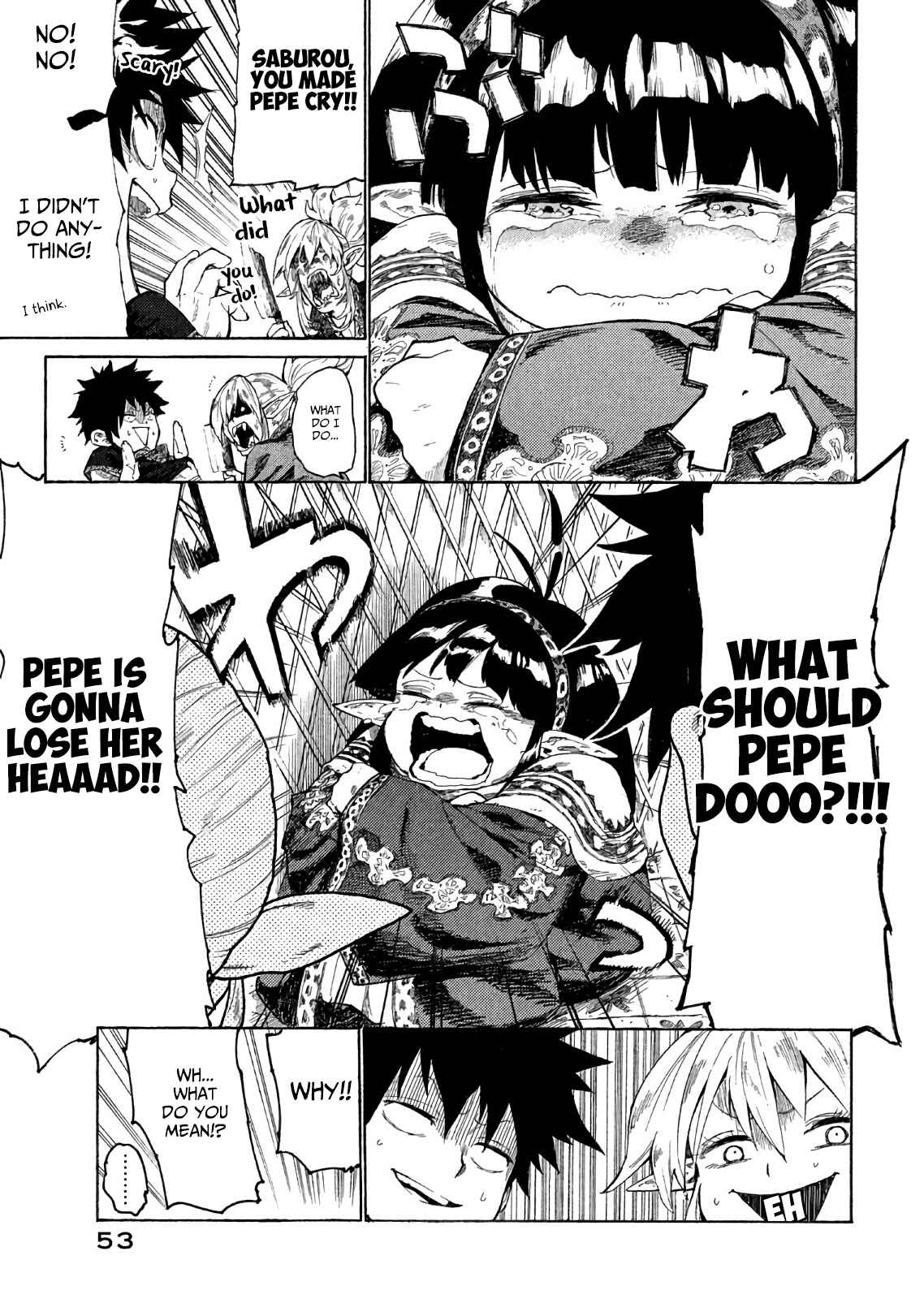 Page 6 Chapter 2 Mazumeshi Elf to Yuuboku gurashi