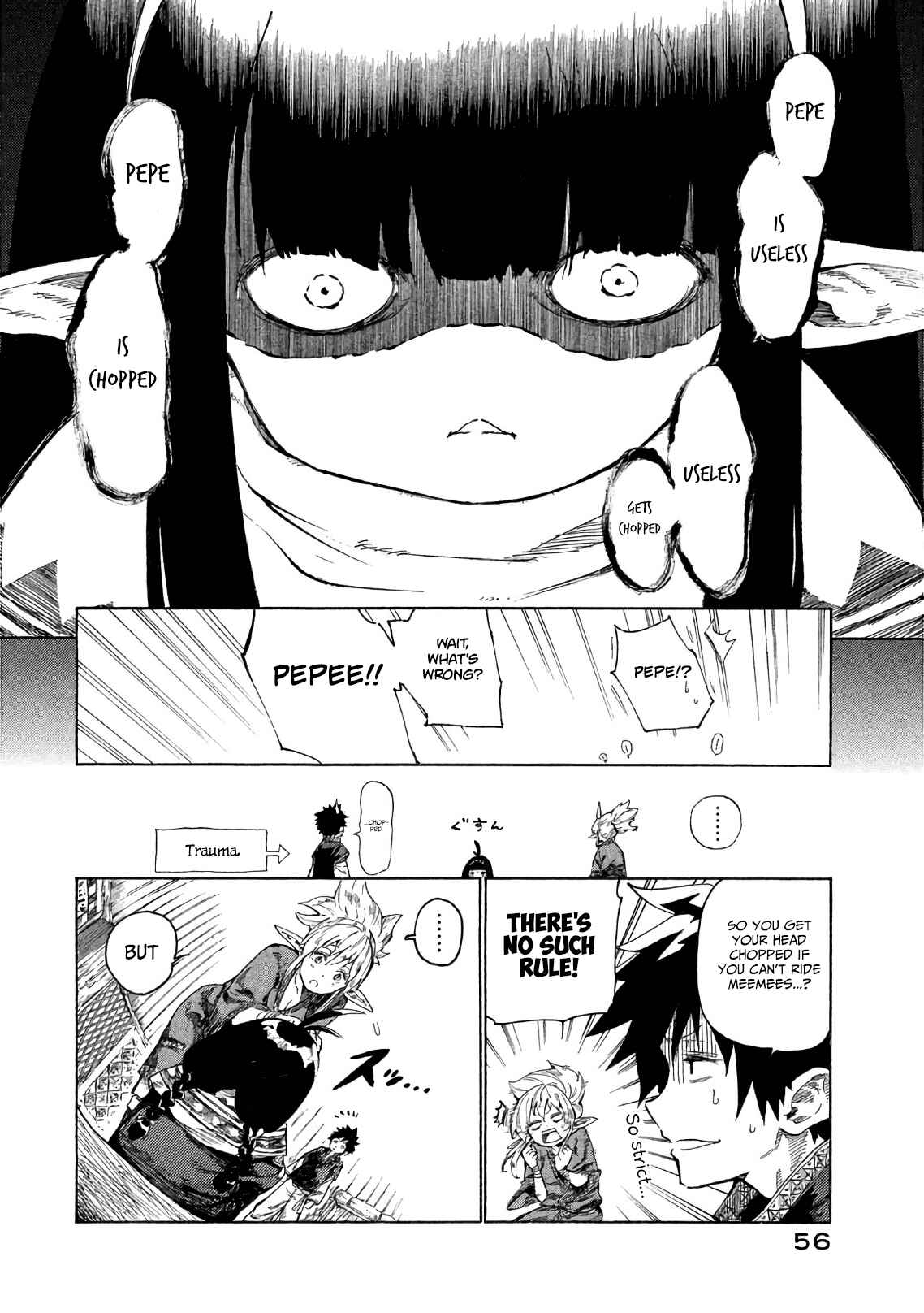 Page 9 Chapter 2 Mazumeshi Elf to Yuuboku gurashi
