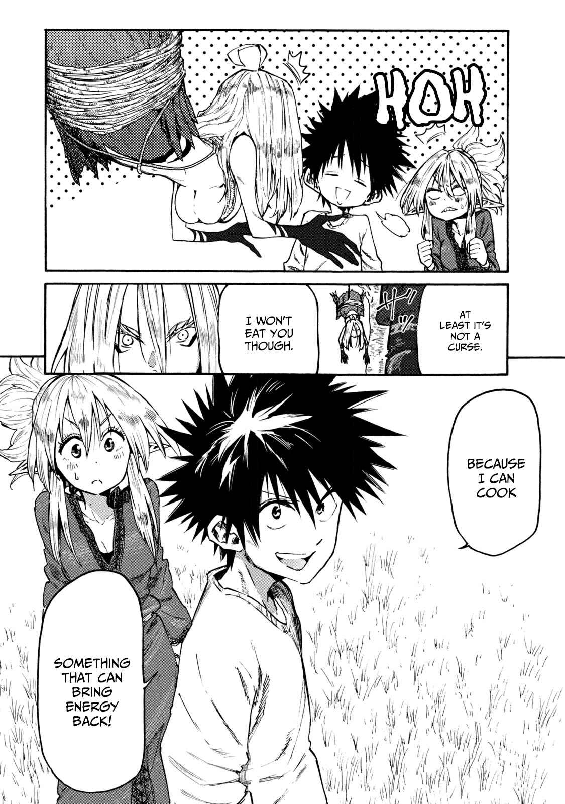 Page 20 Chapter 34 Mazumeshi Elf to Yuuboku gurashi