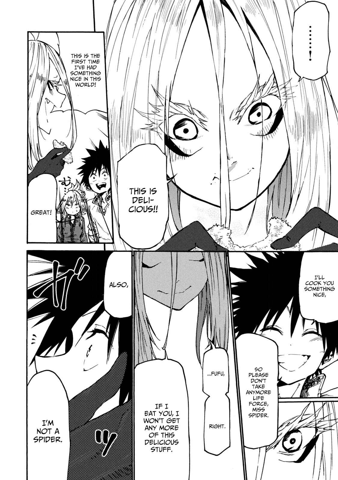 Page 24 Chapter 34 Mazumeshi Elf to Yuuboku gurashi