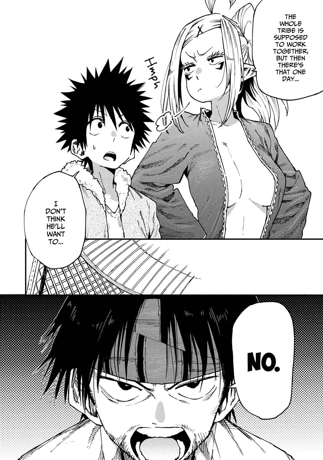 Page 8 Chapter 54 Mazumeshi Elf to Yuuboku gurashi
