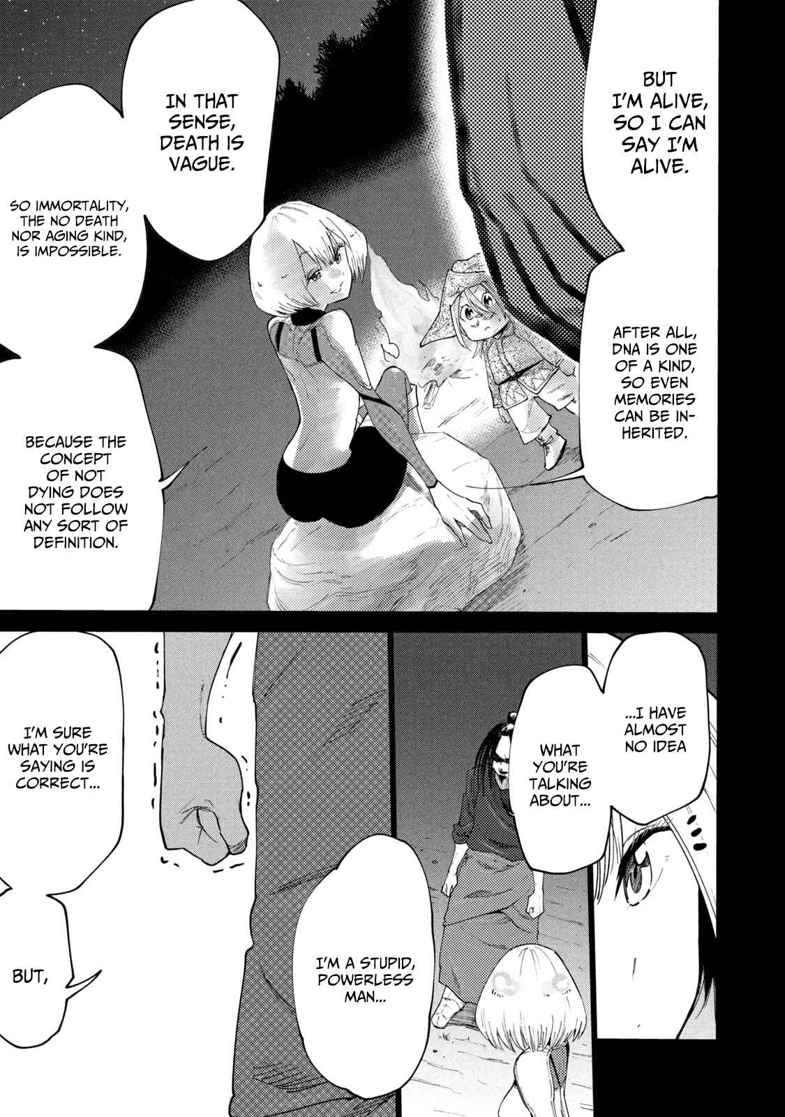 Page 15 Chapter 38.1 Mazumeshi Elf to Yuuboku gurashi