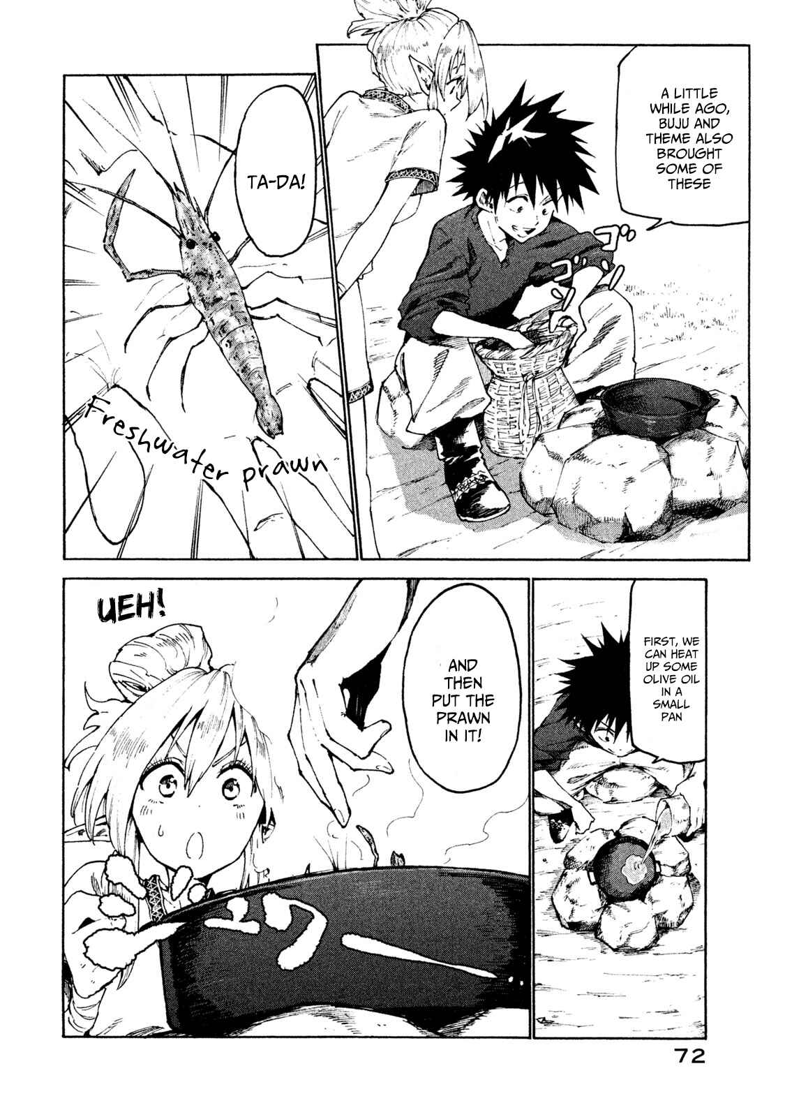 Page 4 Chapter 28 Mazumeshi Elf to Yuuboku gurashi