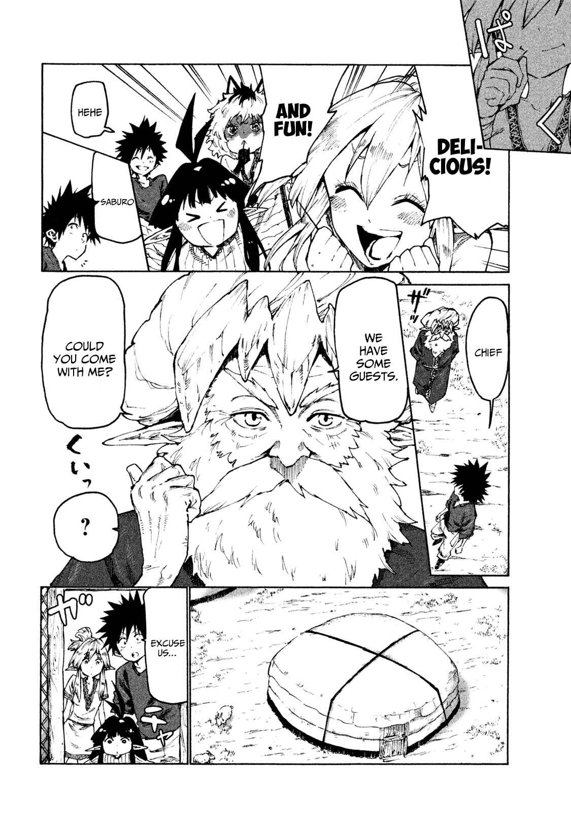 Page 6 Chapter 28 Mazumeshi Elf to Yuuboku gurashi
