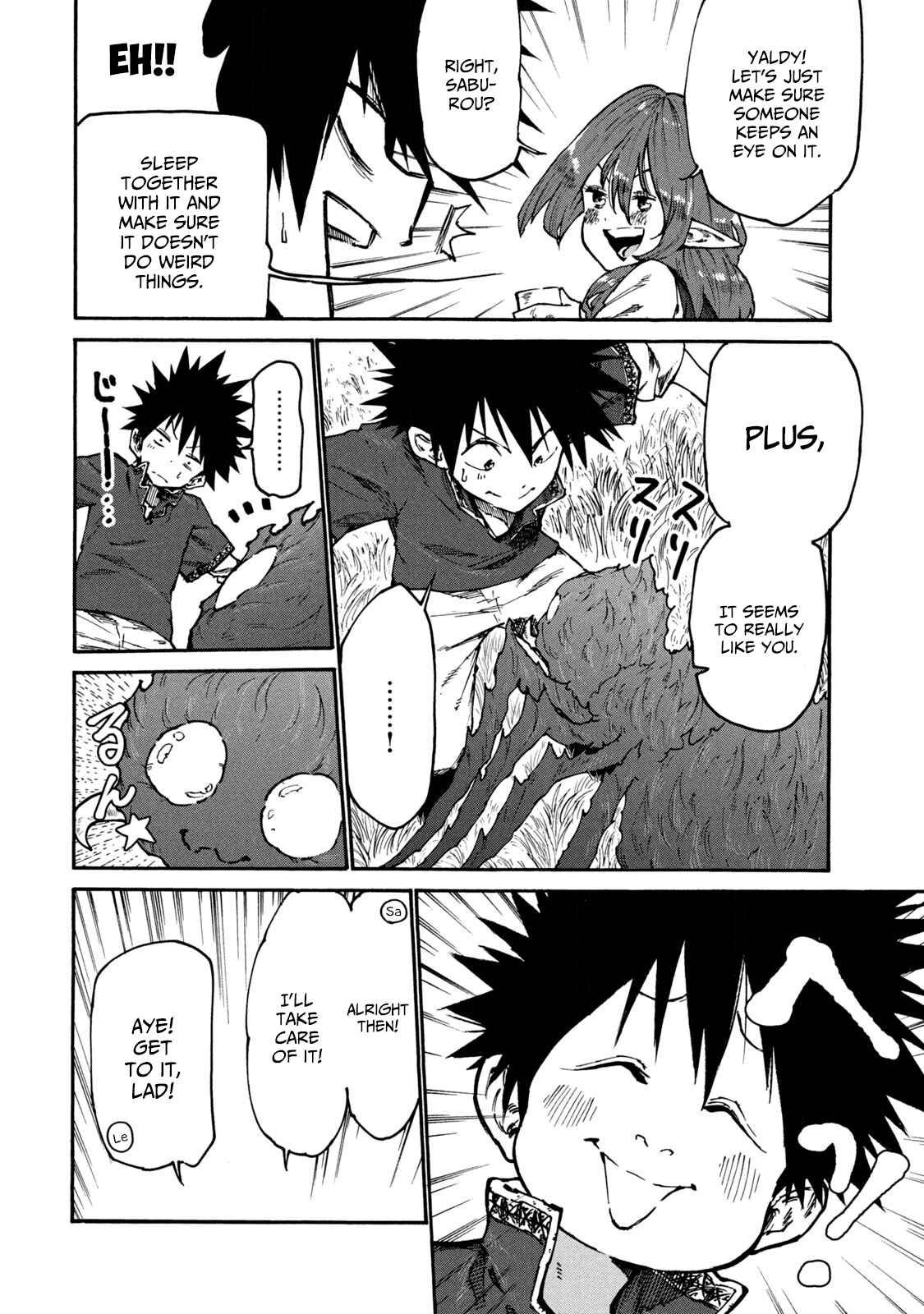 Page 20 Chapter 33 Mazumeshi Elf to Yuuboku gurashi