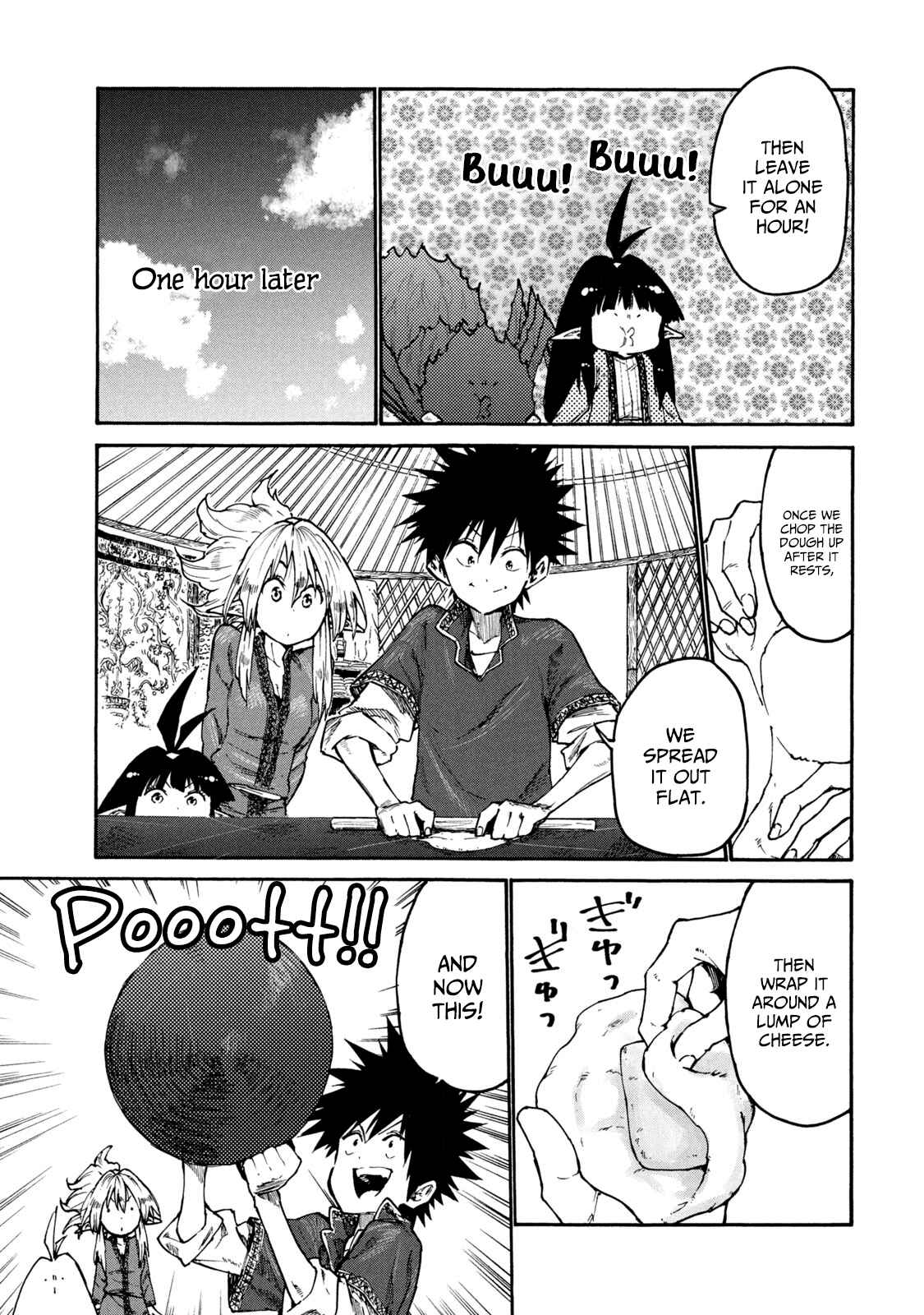 Page 23 Chapter 33 Mazumeshi Elf to Yuuboku gurashi