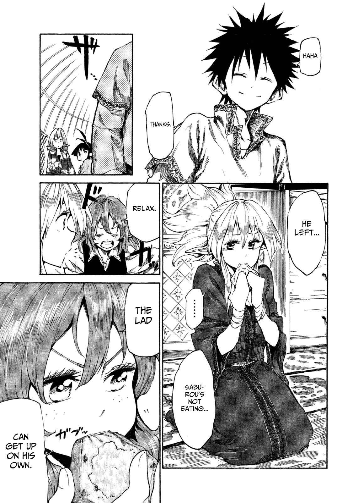 Page 3 Chapter 16 Mazumeshi Elf to Yuuboku gurashi