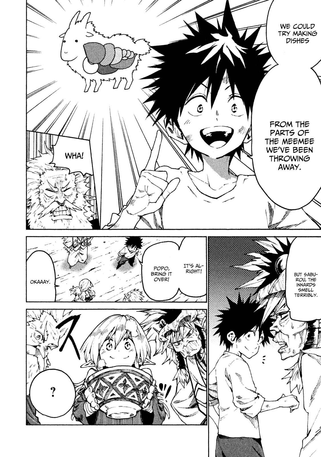 Page 14 Chapter 26 Mazumeshi Elf to Yuuboku gurashi