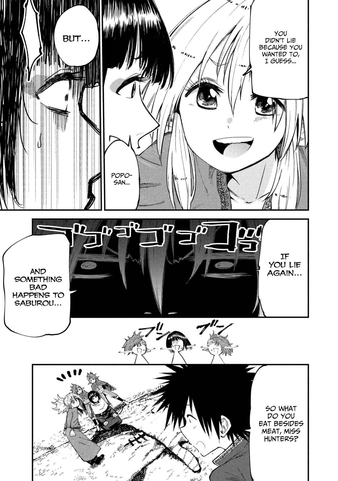 Page 15 Chapter 48 Mazumeshi Elf to Yuuboku gurashi