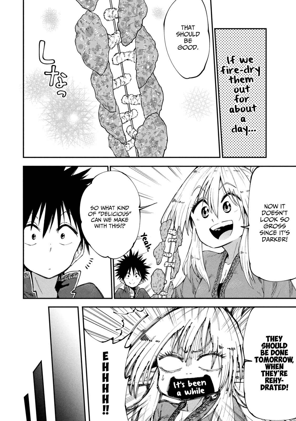 Page 18 Chapter 48 Mazumeshi Elf to Yuuboku gurashi