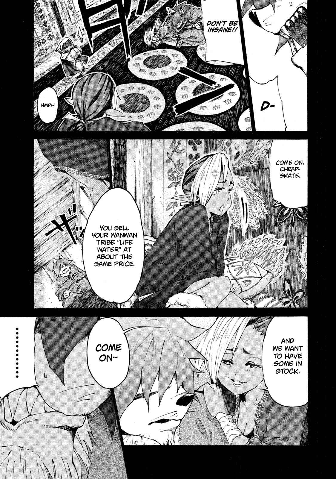 Page 20 Chapter 6 Mazumeshi Elf to Yuuboku gurashi