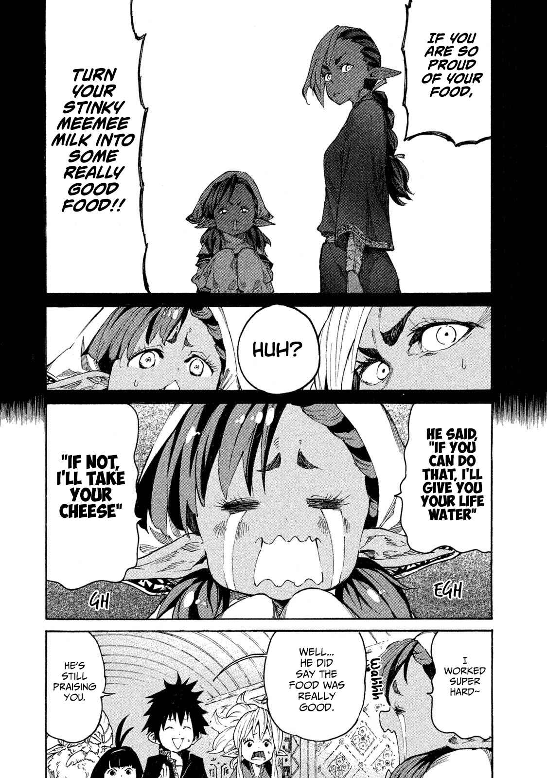 Page 23 Chapter 6 Mazumeshi Elf to Yuuboku gurashi