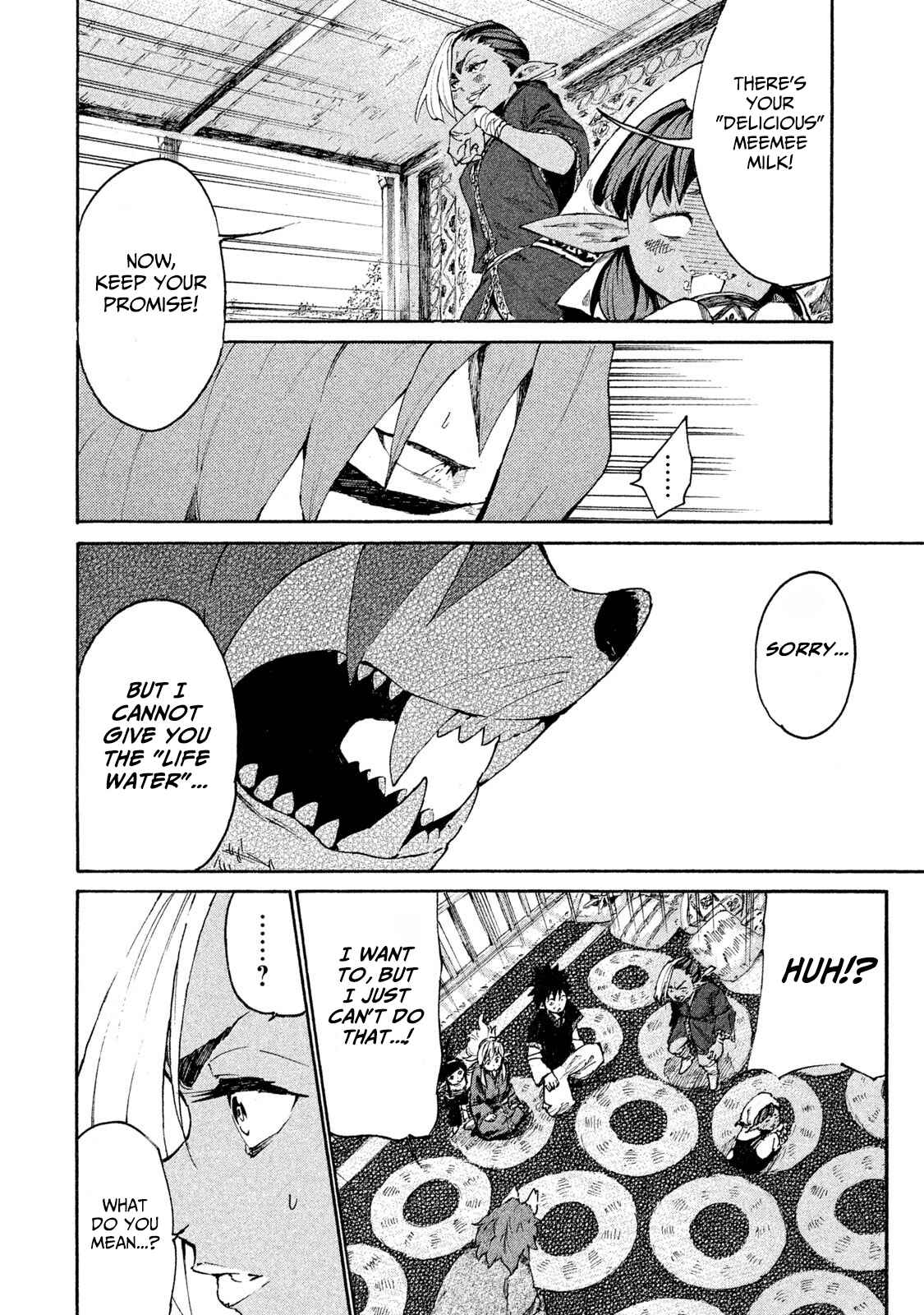 Page 27 Chapter 6 Mazumeshi Elf to Yuuboku gurashi