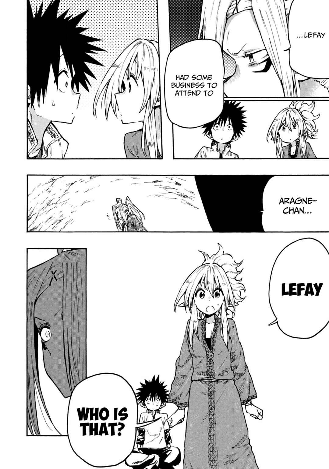 Page 10 Chapter 64 Mazumeshi Elf to Yuuboku gurashi