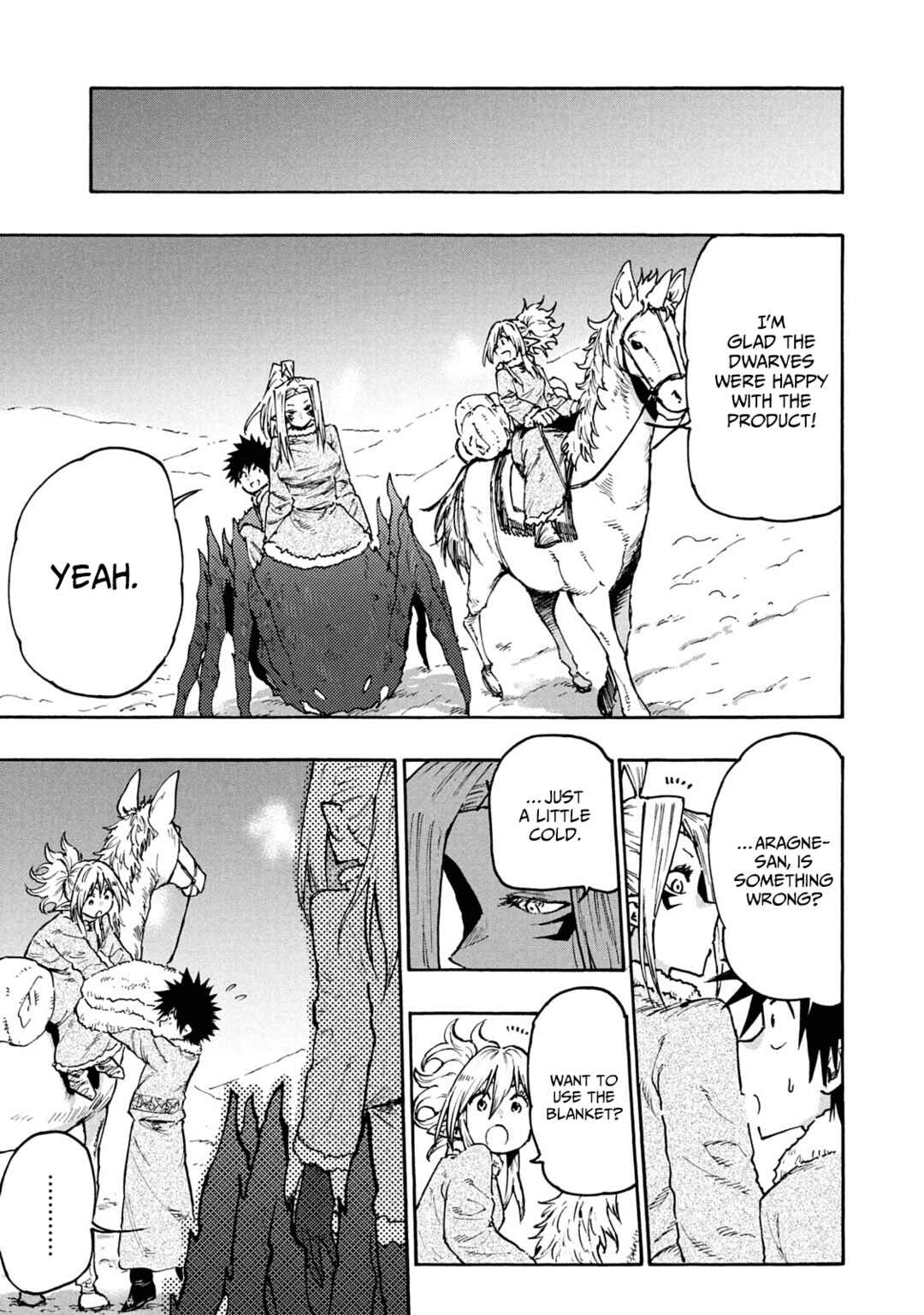 Page 11 Chapter 64 Mazumeshi Elf to Yuuboku gurashi