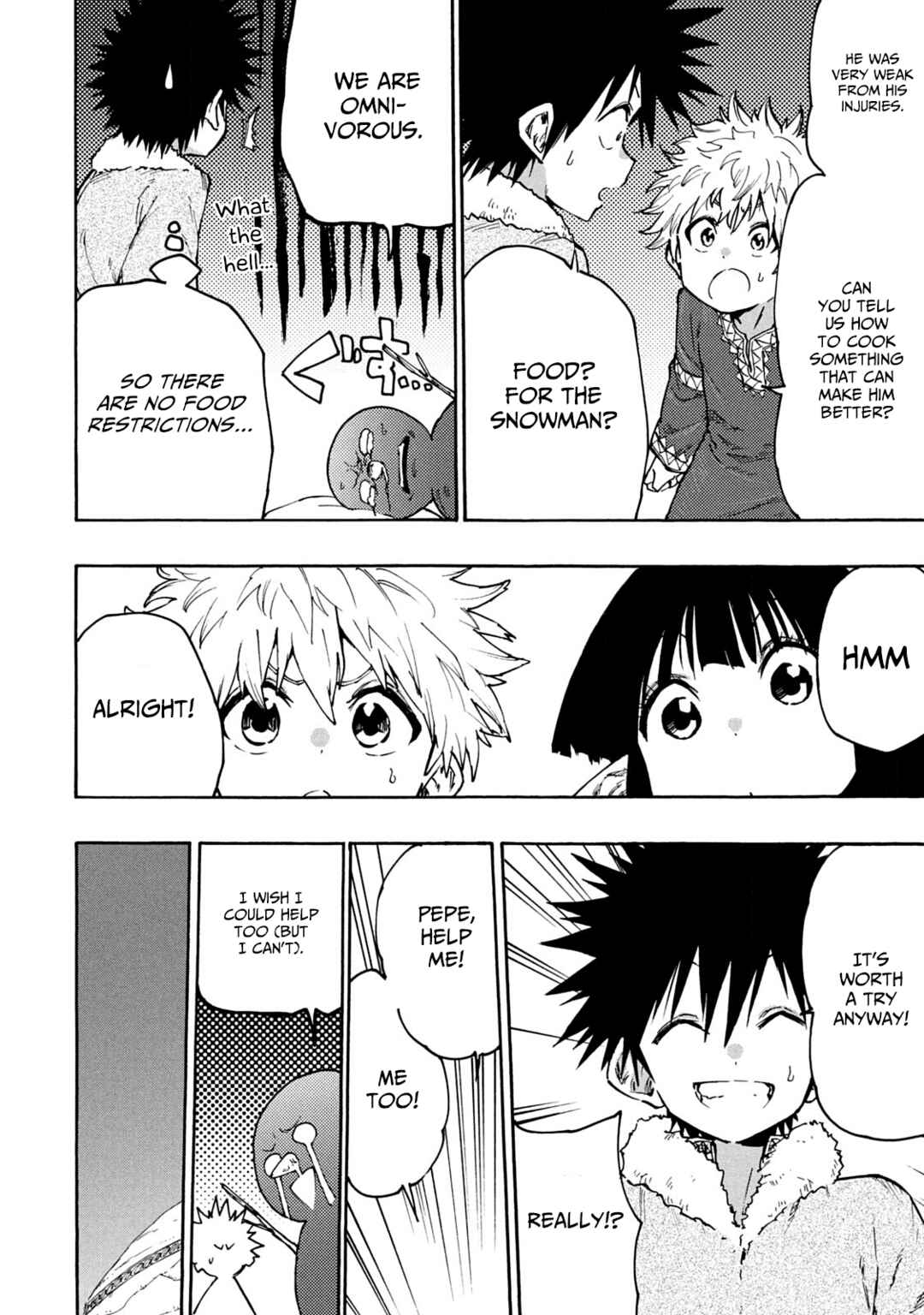 Page 14 Chapter 64 Mazumeshi Elf to Yuuboku gurashi