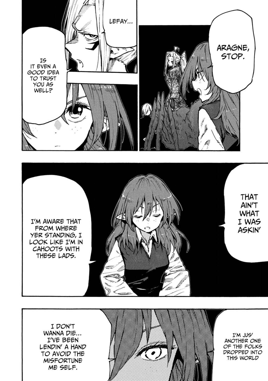 Page 6 Chapter 64 Mazumeshi Elf to Yuuboku gurashi