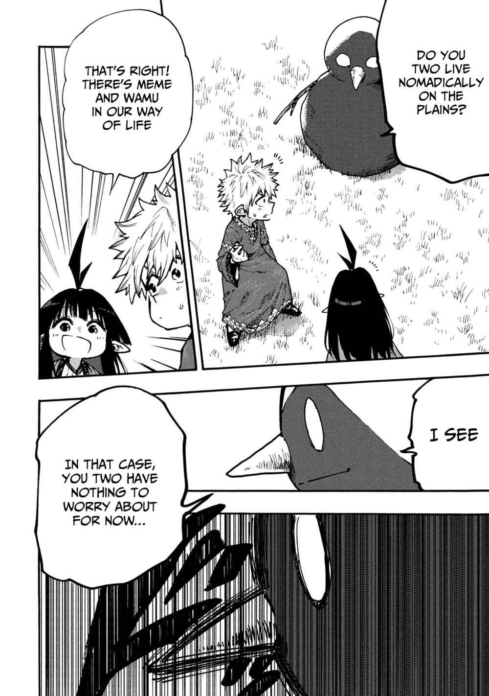 Page 14 Chapter 60 Mazumeshi Elf to Yuuboku gurashi