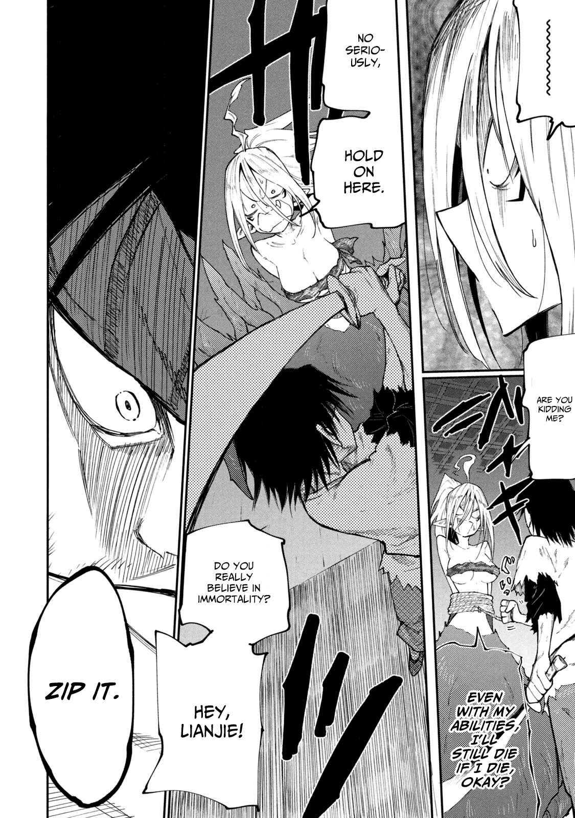 Page 16 Chapter 42 Mazumeshi Elf to Yuuboku gurashi