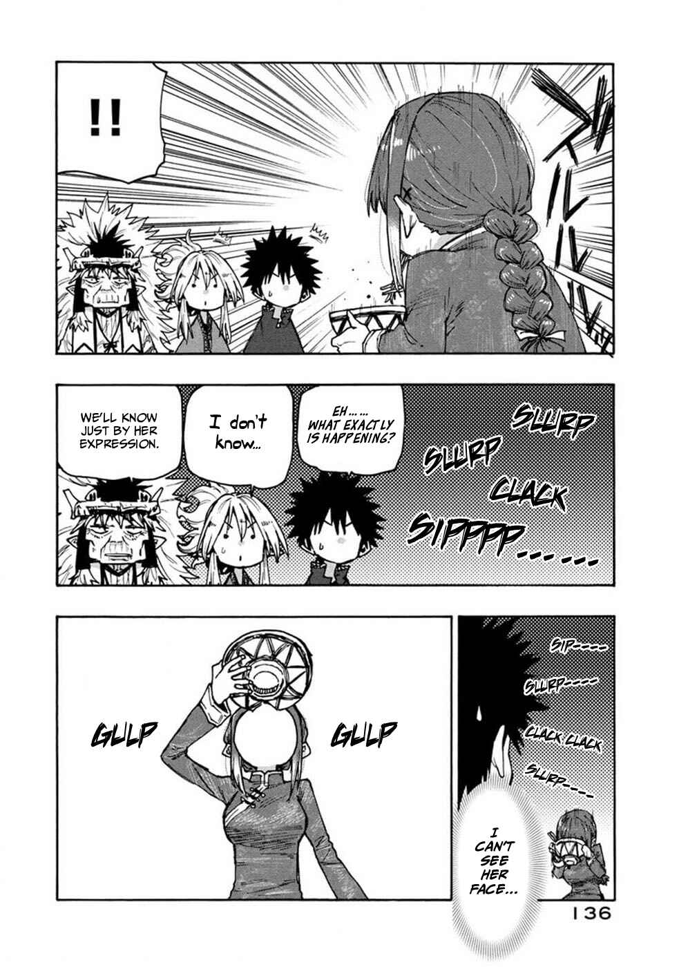 Page 22 Chapter 74 Mazumeshi Elf to Yuuboku gurashi