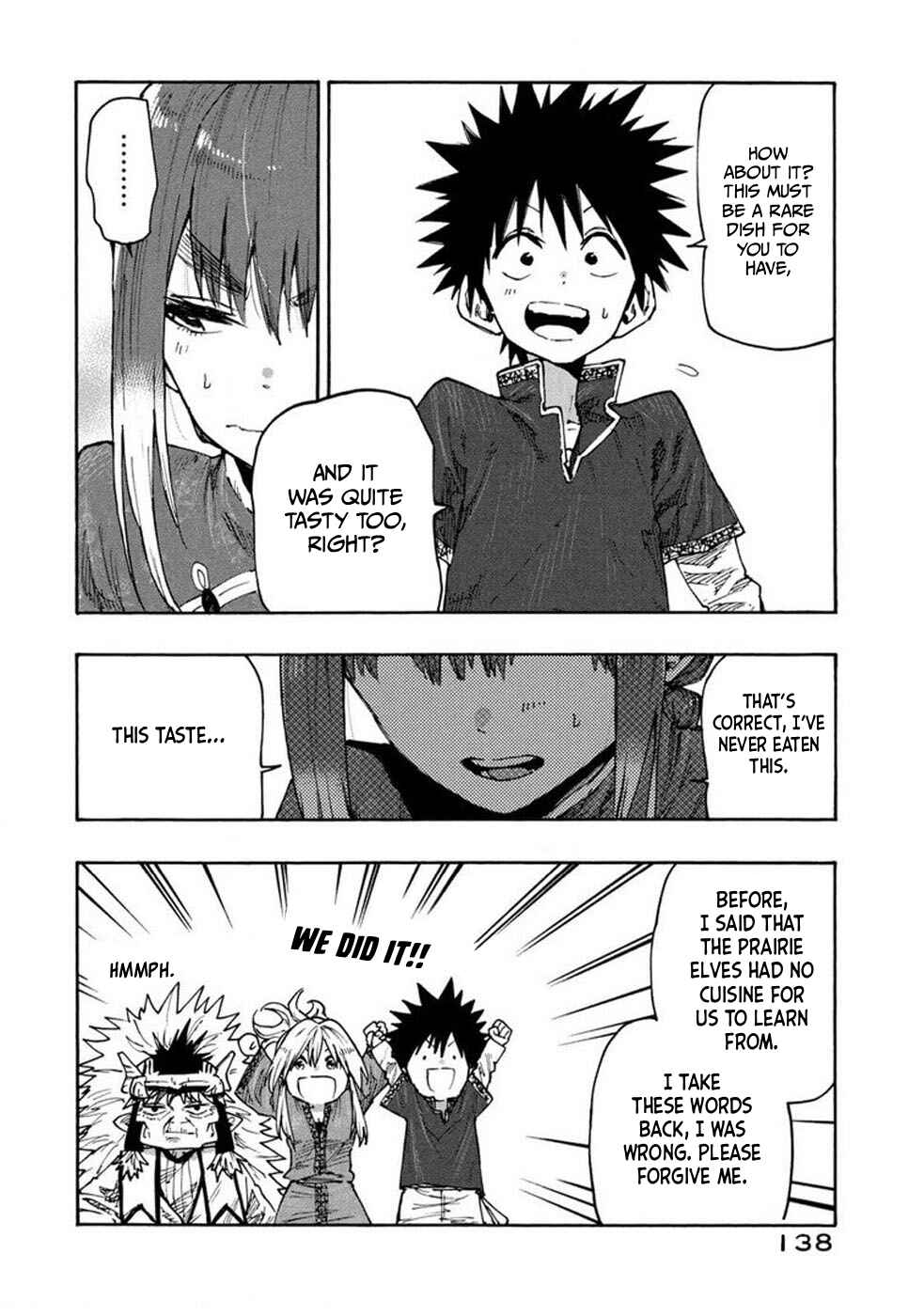 Page 24 Chapter 74 Mazumeshi Elf to Yuuboku gurashi