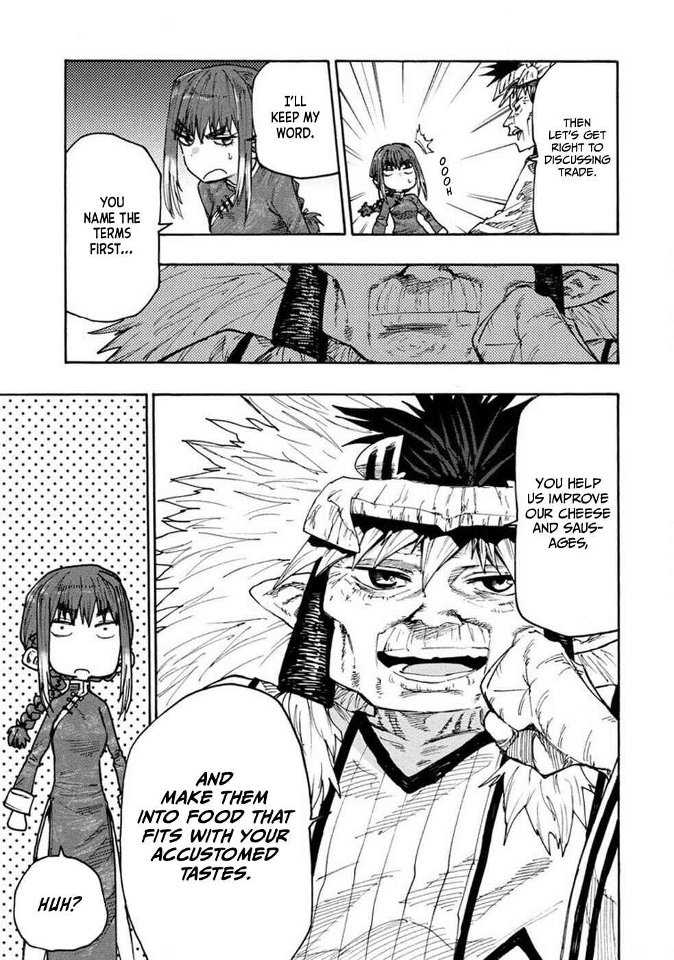 Page 25 Chapter 74 Mazumeshi Elf to Yuuboku gurashi