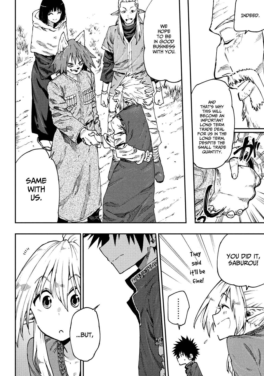 Page 18 Chapter 53 Mazumeshi Elf to Yuuboku gurashi
