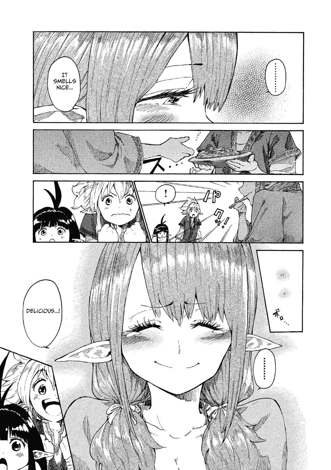 Page 20 Chapter 3 Mazumeshi Elf to Yuuboku gurashi
