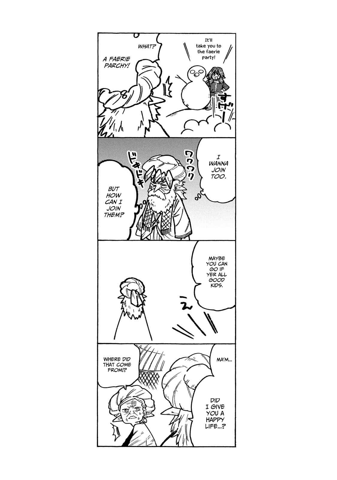 Page 26 Chapter 58 Mazumeshi Elf to Yuuboku gurashi
