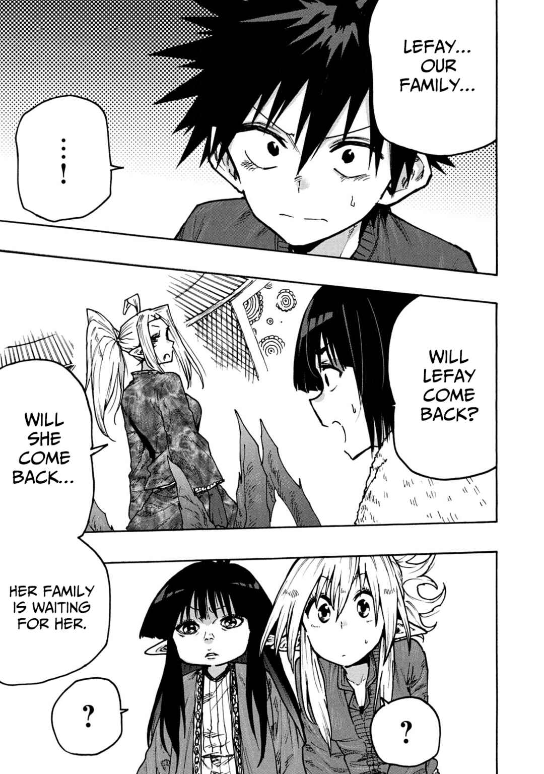 Page 17 Chapter 65 Mazumeshi Elf to Yuuboku gurashi